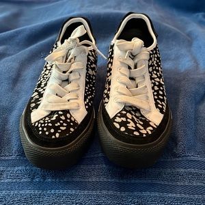 Rag & Bone women’s low-top cheetah print sneakers size 40